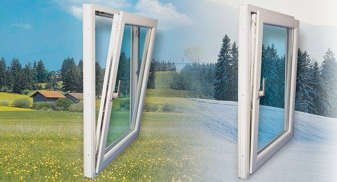 Çift Kanat PVC Pencere ve Kapı Sistemi
